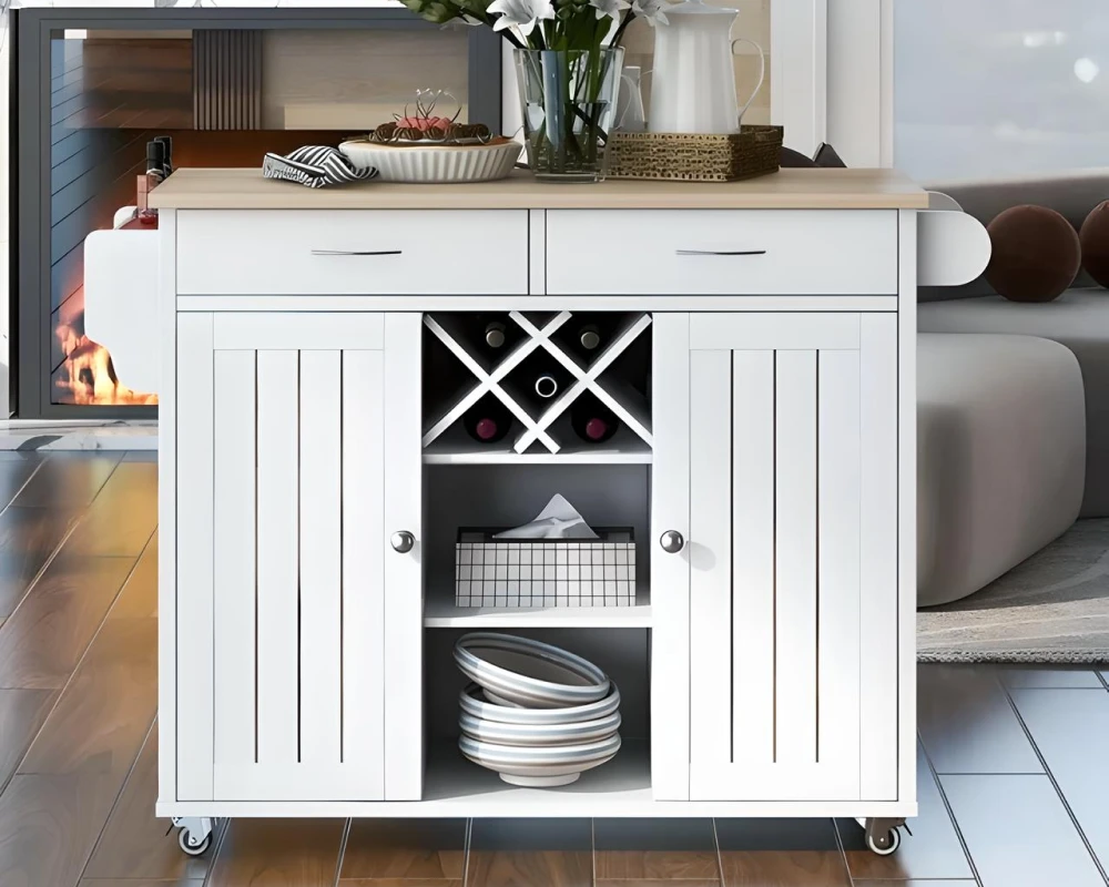small kitchen cart island